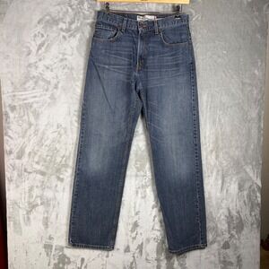 Levi's 559 Relaxed Straight Jeans Mens W32 L34 Blue Y2K Faded Made in Mexico